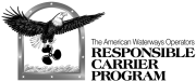 The American Waterways Operation Responsible Carrier Program logo