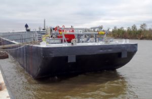 Florida Marine Transporters Chem Class barge docked