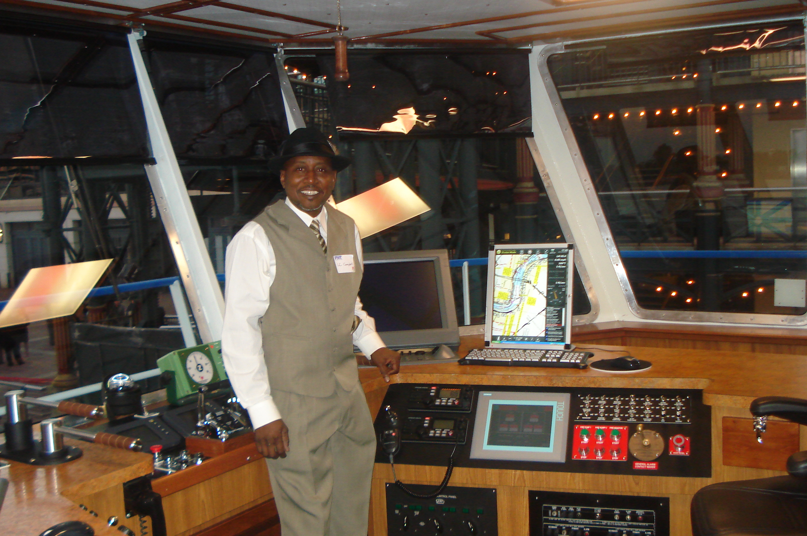 Florida Marine Transporters towboat pilot station